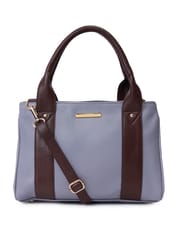 Lapis O Lupo Grey  Solid Handbag for Women