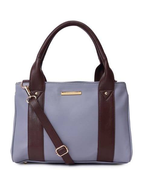 Lapis O Lupo Grey  Solid Handbag for Women