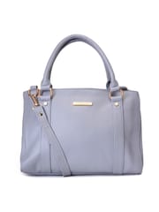 Lapis O Lupo Grey  Solid Handbag for Women