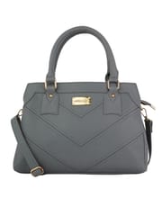 Lapis O Lupo Grey  Solid Handbag for Women