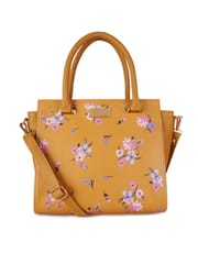 Lapis O Lupo Mustard Flower Handbag for Women's