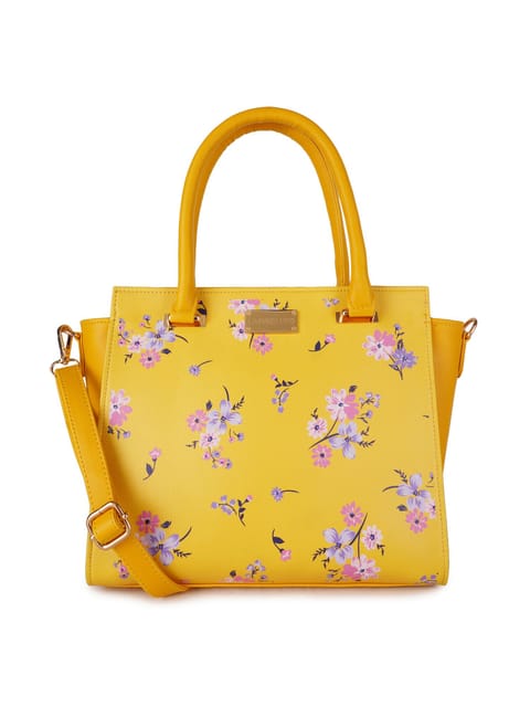 Lapis O Lupo Yellow Flower Handbag for Women's