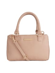 Lapis O Lupo Beige Solid Handbag for Women